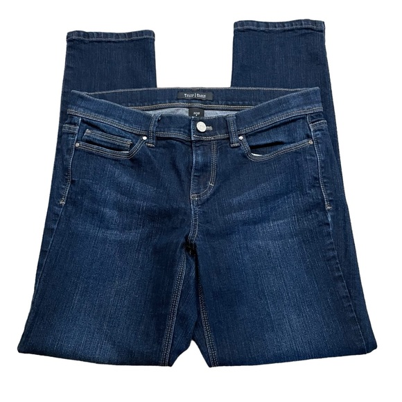 White House Black Market Dark Wash Noir Jeans. Size 4 - Picture 3 of 7